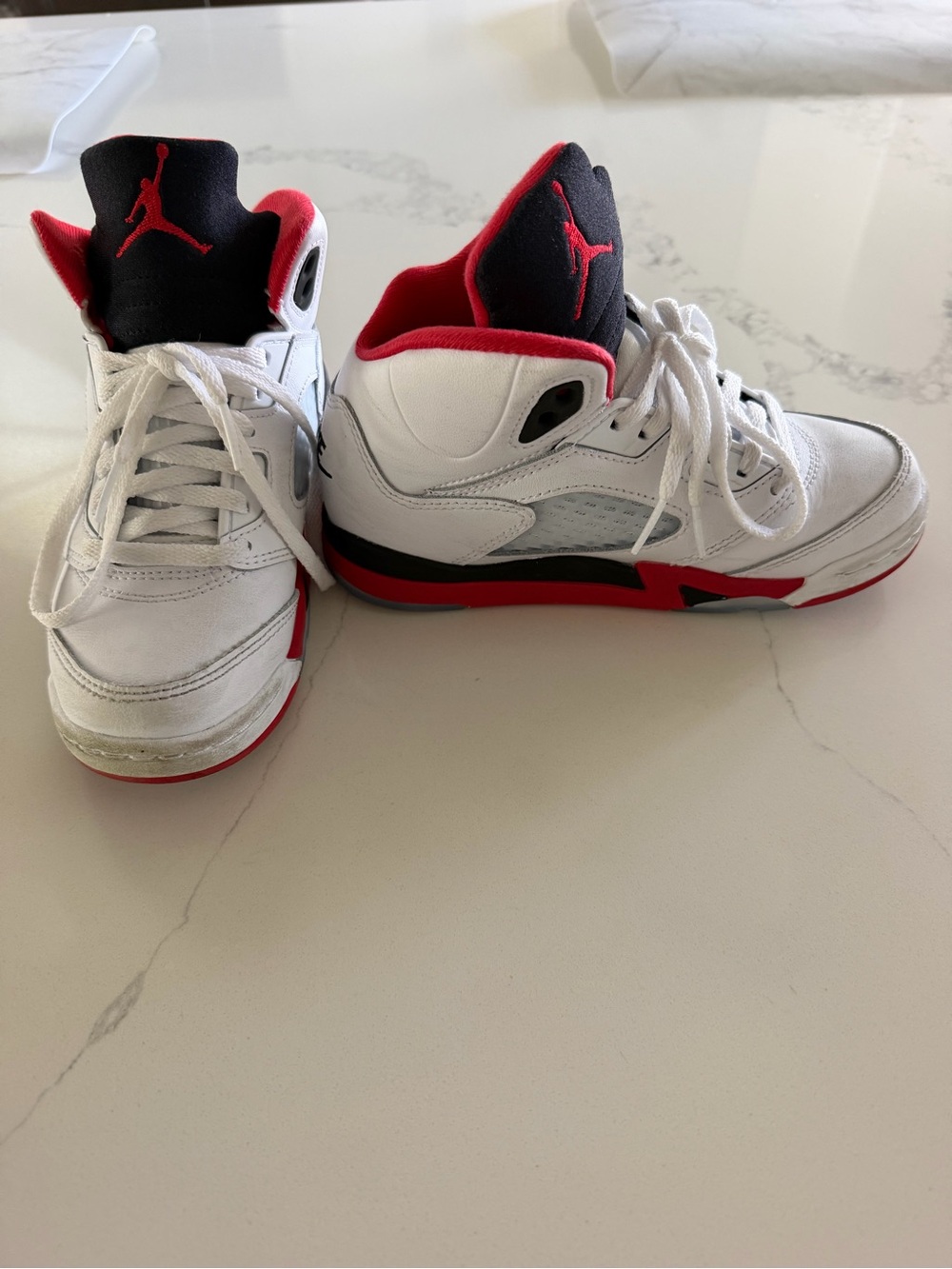 Air Jordan Retro 5 Kids' Basketball Sneakers size 1